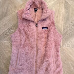 Patagonia Women's Soft Pink Fleece Vest